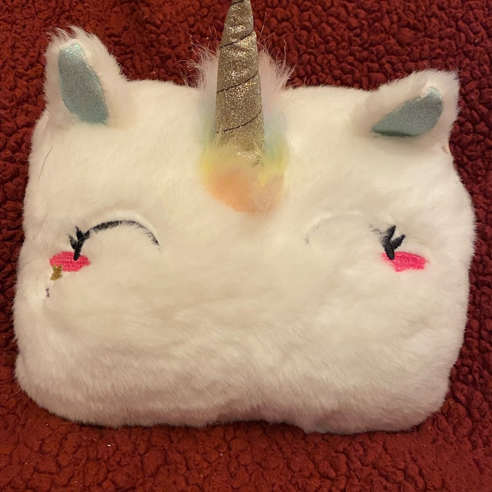 Unicorn Plush HandMuff/Warmer